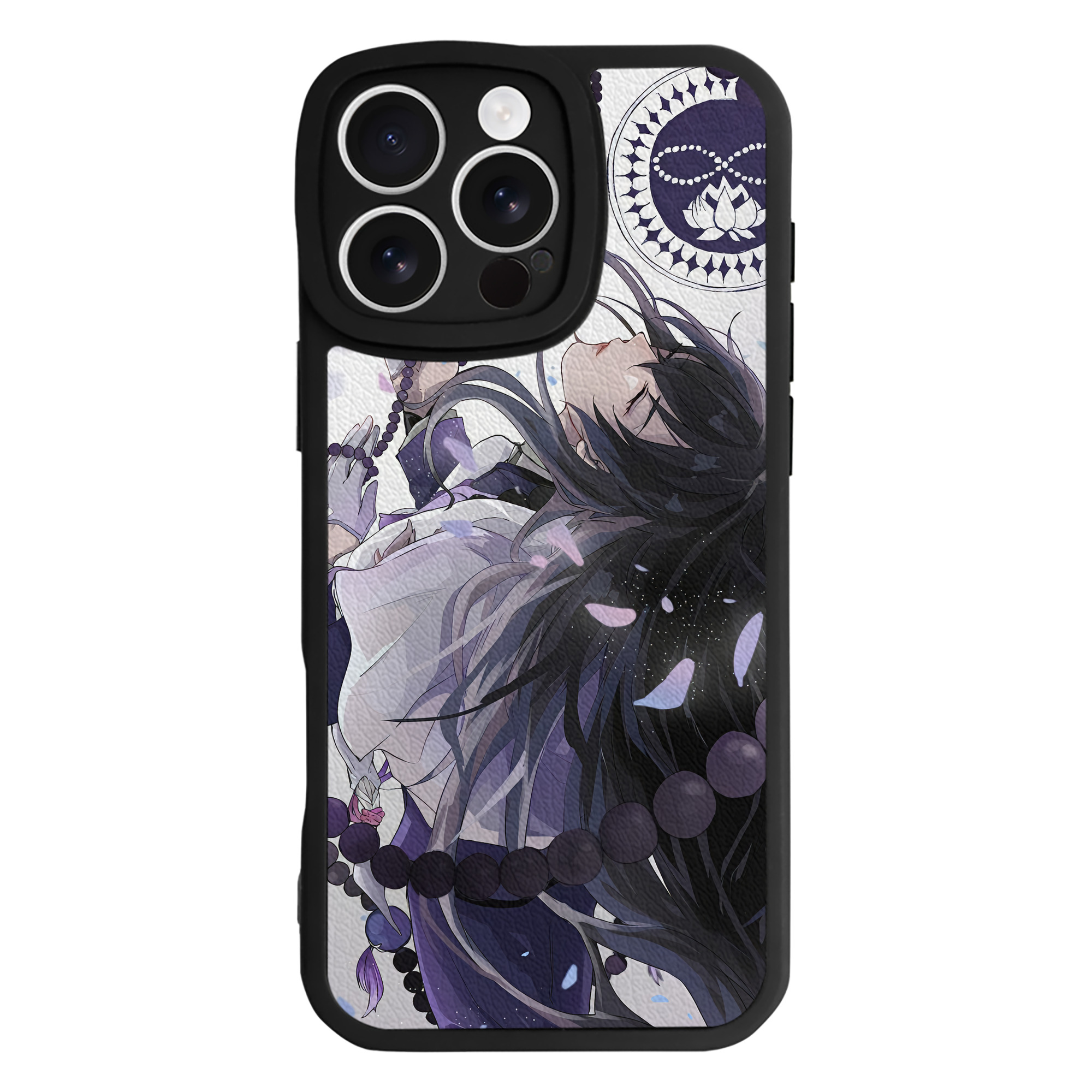 （画像用） 刀剣乱舞 Touken Ranbu 【iPhone 16シリーズ対応】シリコンスマホケース（レザー調） 材質：シリコン